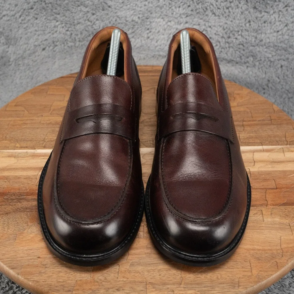 Clarks Men's Craft Arlo Lo Brown Loafers Slip On Shoes Size 10 M Craftmaster